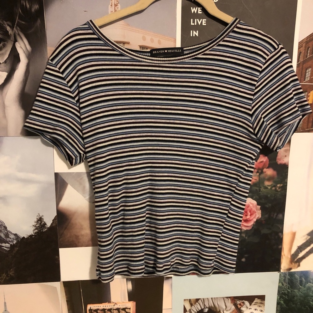 Brandy melville striped top